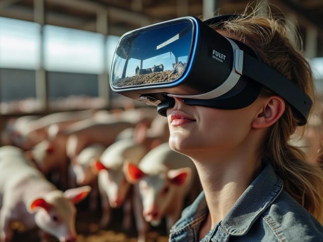 Lyon : Plongée immersive en réalité virtuelle pour révéler la vie cachée des animaux en élevages intensifs, une initiative signée L214