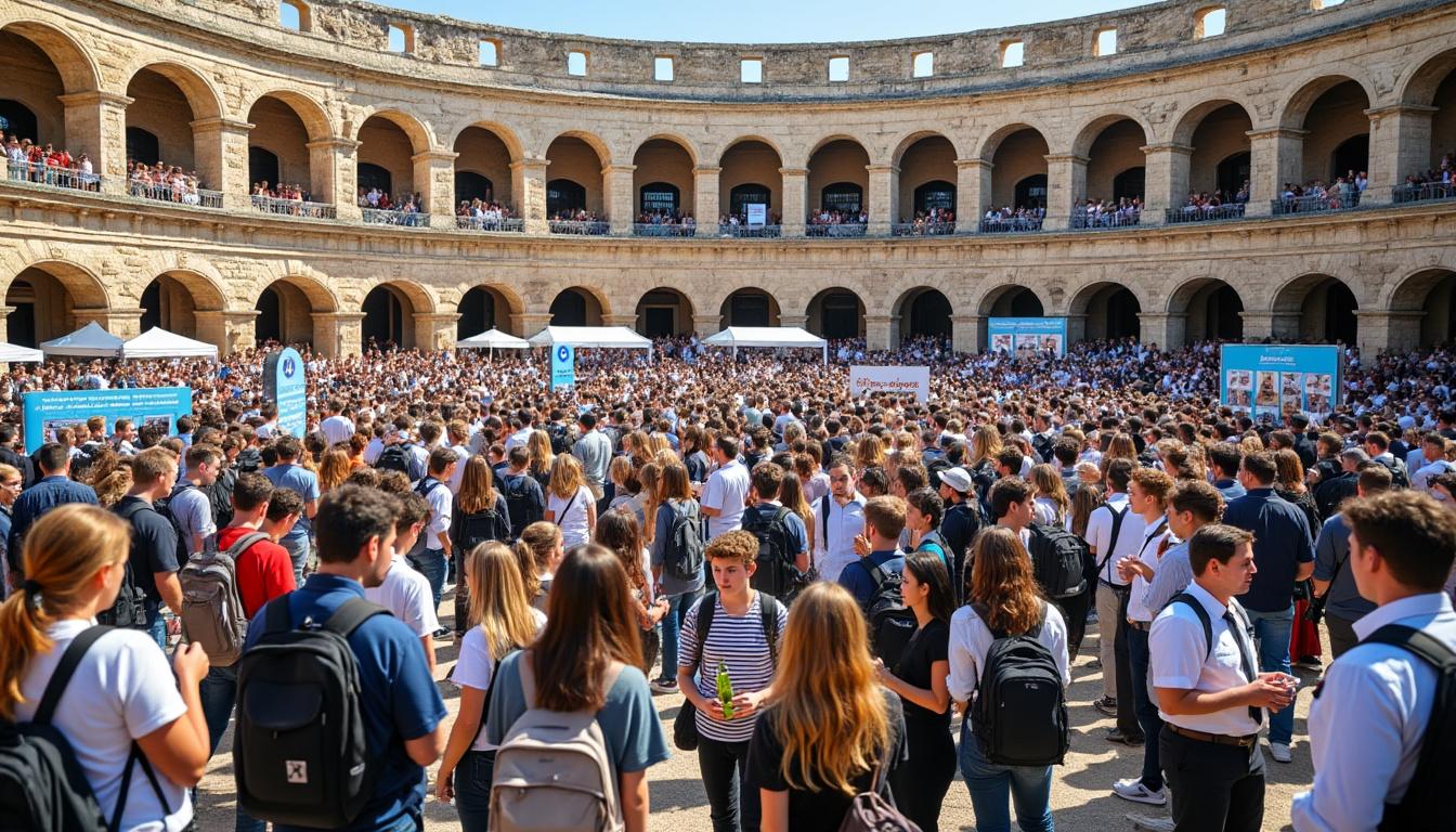 découvrez le succès du rendez-vous métiers et formation avec plus de 650 participants enthousiastes ce vendredi aux arènes de lunel, un événement riche en opportunités et échanges.