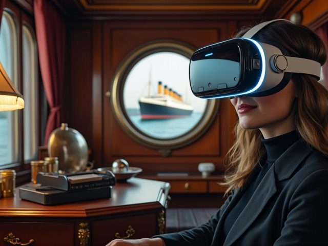 À Bordeaux, vivez une immersion temporelle à bord du Titanic grâce à la réalité virtuelle