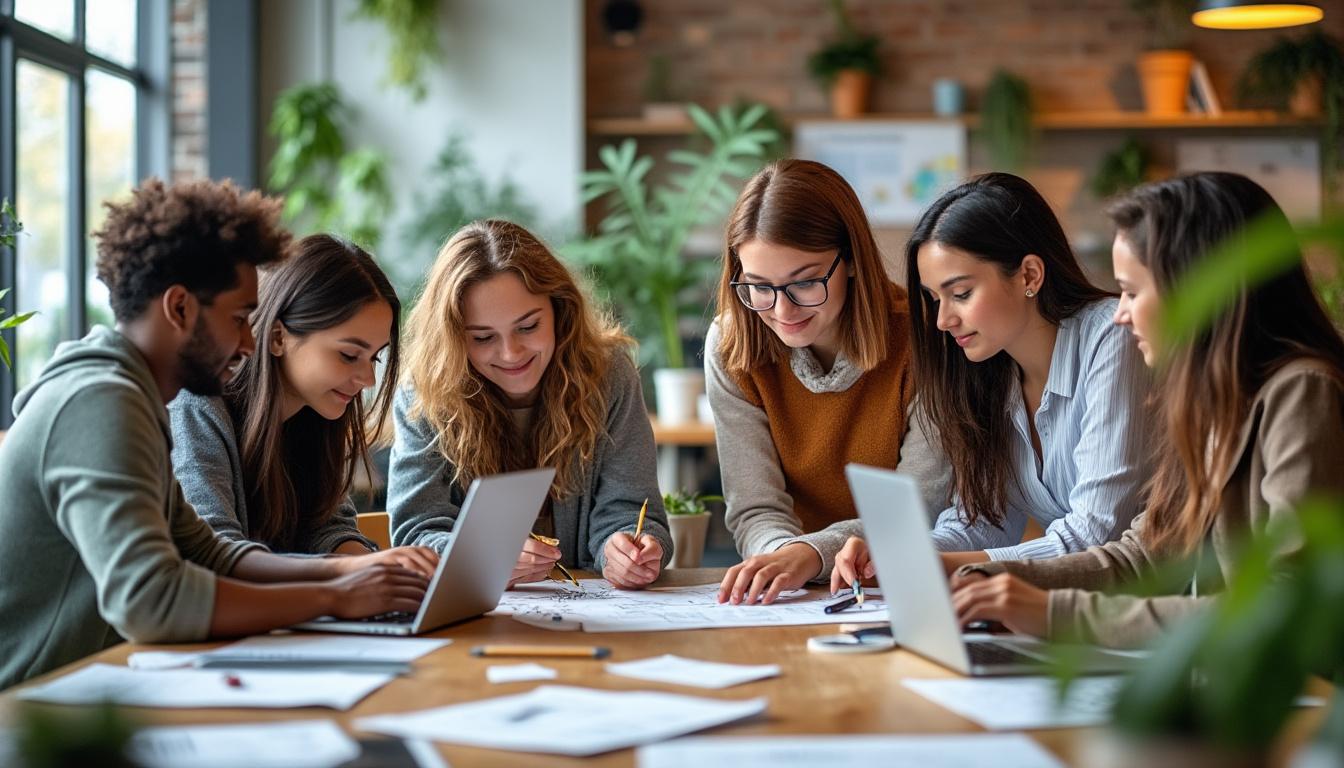 découvrez comment cinq étudiants entrepreneurs de la marne et des ardennes transforment l'innovation grâce à des projets centrés sur l'humain, alliant créativité et impact social.