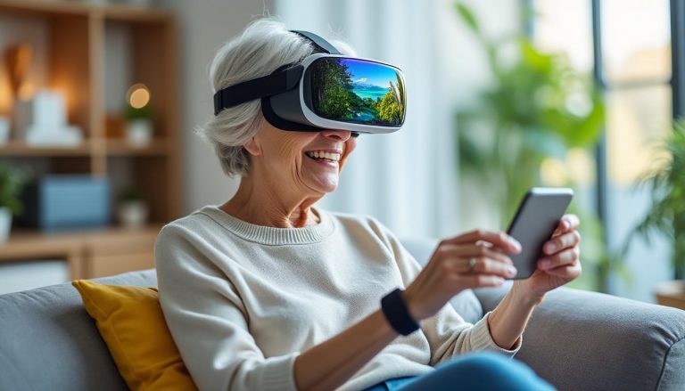 découvrez comment la réalité virtuelle et les capteurs innovants transforment le bien-être des seniors en améliorant leur santé, leur autonomie et leur qualité de vie.