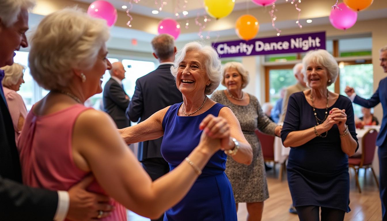 le thé dansant organisé par domitys a permis de récolter 500 € au profit des amis de l’hôpital de dreux, alliant convivialité et solidarité.