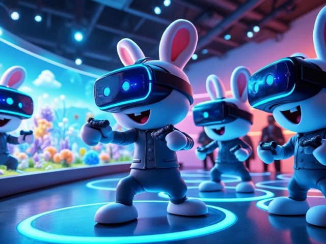 Les Lapins Crétins s&rsquo;invitent en réalité virtuelle : EVA, pionnier français du divertissement immersif, dévoile sa nouvelle expérience VR