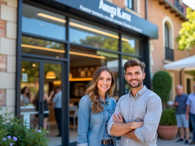 Lot-et-Garonne : deux jeunes entrepreneurs affichent fièrement leur première ouverture innovante