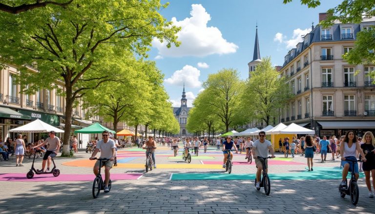 lunéville célèbre la mobilité durable le mercredi 13 mai sur la place léopold avec des animations et ateliers pour tous les âges.