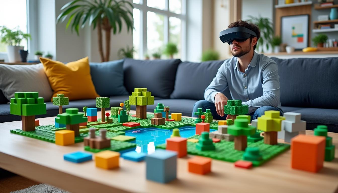 découvrez comment l'expérience minecraft sur la table basse avec l'hololens ne répond pas aux attentes des joueurs, entre promesses et réalité.