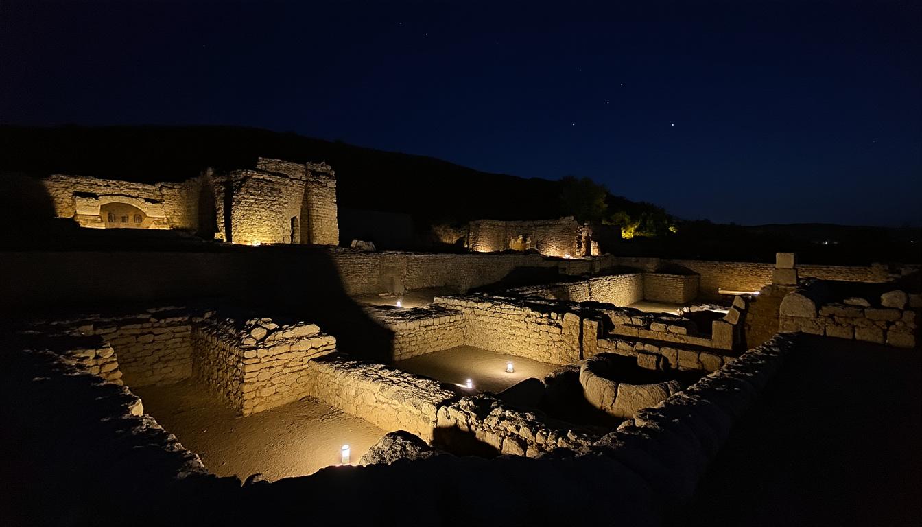 découvrez une nuit magique à montans, au cœur de son centre archéologique, et plongez dans l'histoire fascinante de ce site unique.