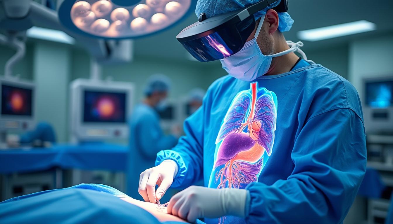 découvrez la première mondiale d'interventions chirurgicales de la cataracte réalisées grâce au casque de réalité mixte d'apple, une avancée technologique révolutionnaire en médecine.