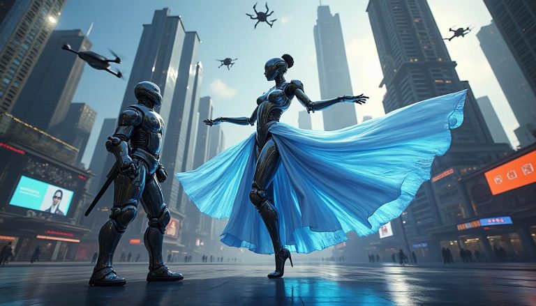 découvrez "quand dulcinée devient ia", une réinvention futuriste et dansée de don quichotte où une intelligence artificielle prend le contrôle du monde, mêlant art, technologie et poésie.