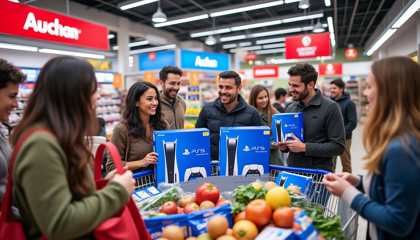 découvrez l'offre exceptionnelle d'auchan sur la ps5 et profitez d'un prix irrésistible qui ravira tous les gamers français. ne manquez pas cette occasion unique !