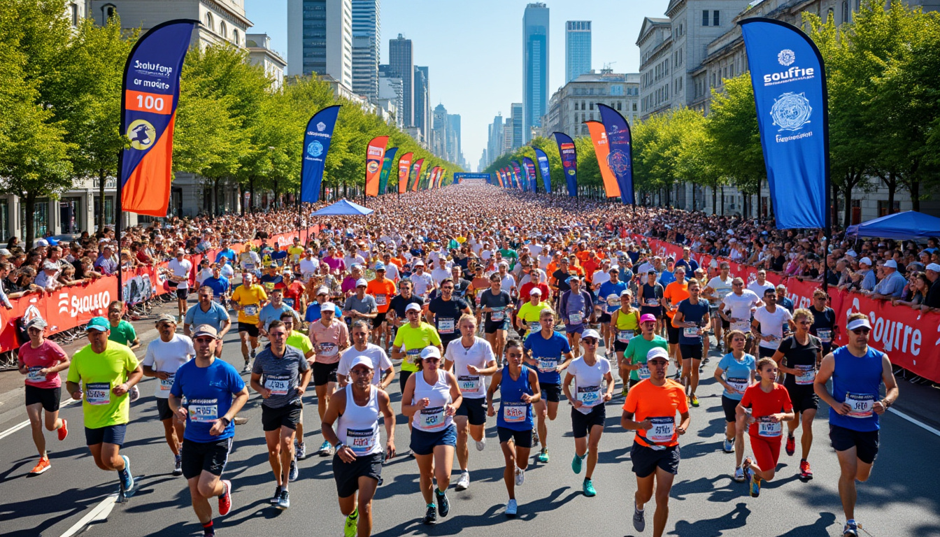 découvrez comment 1 100 coureurs ont participé à une course caritative exceptionnelle, réunissant 10 800 euros pour soutenir l'association « souffle » lors d'une édition à affluence record.
