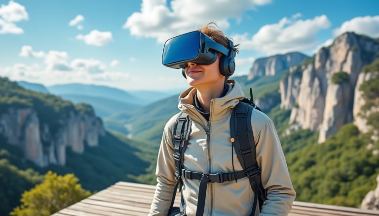 vivez une expérience unique avec le parapente en réalité virtuelle proposée par l’office de tourisme millau grands causses. plongez au cœur des paysages grandioses pour une immersion sensationnelle.