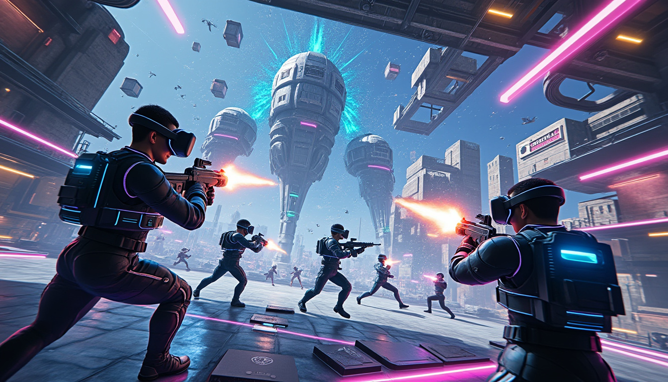 plongez dans l'univers d'eva avec une arène immersive de 800 m² dédiée aux amateurs de combats en réalité virtuelle, pour une expérience sensationnelle et inoubliable.