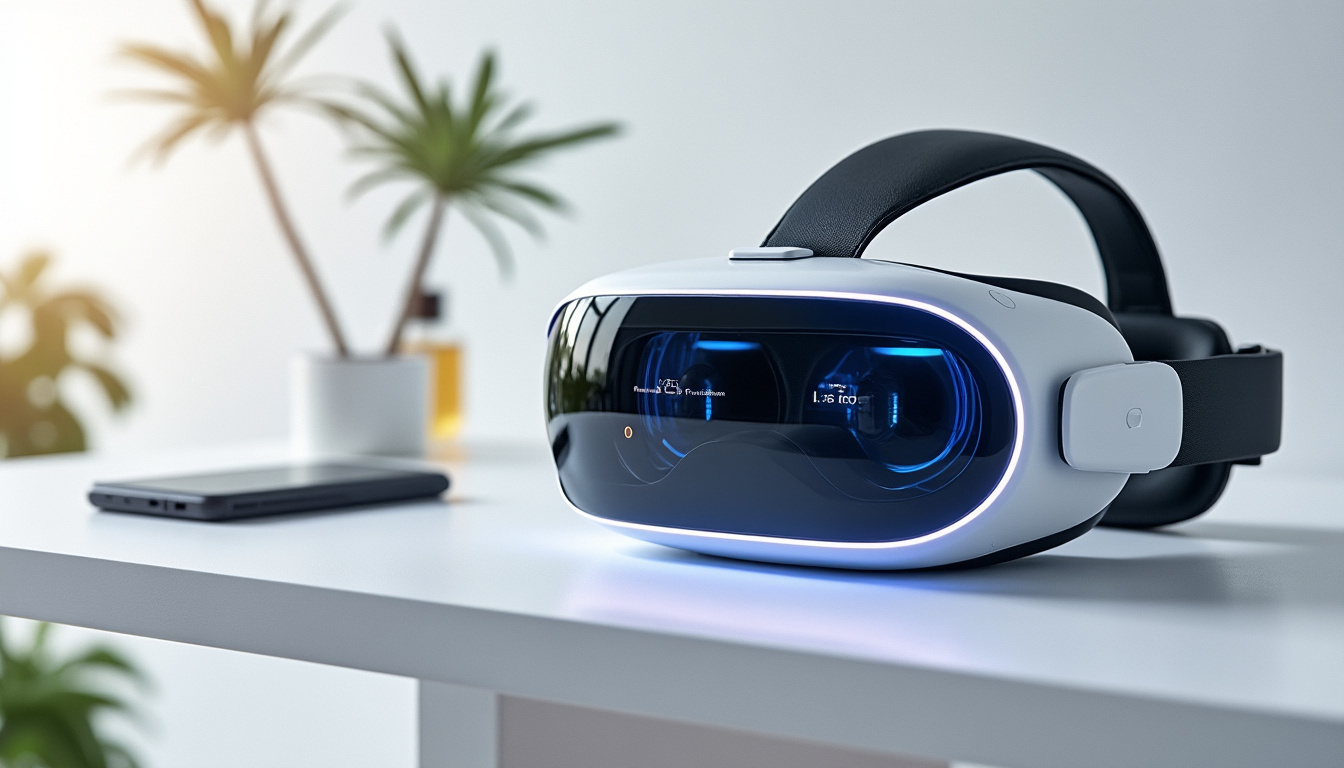 découvrez notre test exclusif d'un casque de réalité virtuelle parfumé pour une immersion sensorielle totale, alliant vision, son et senteurs.