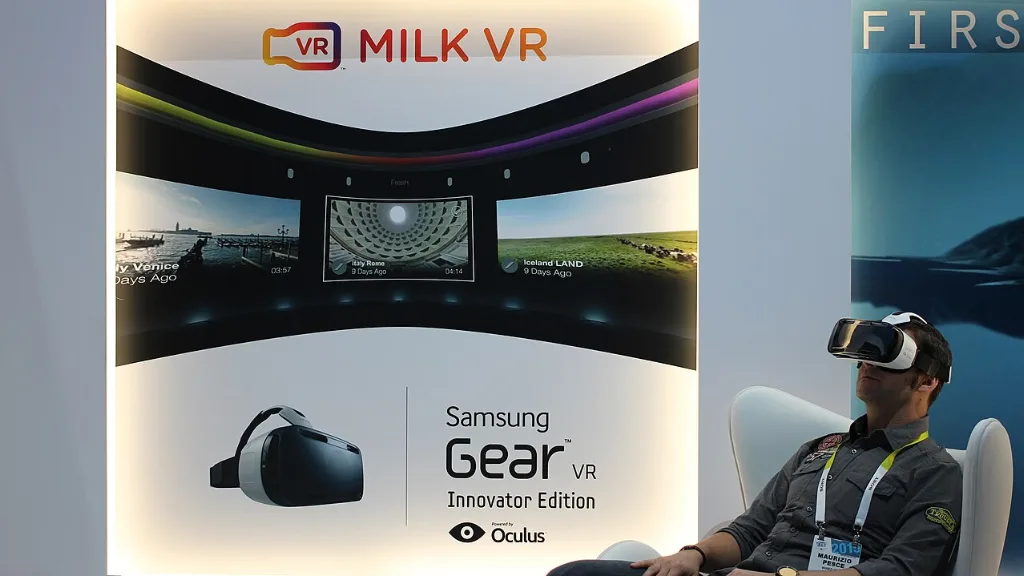 Casque de réalité virtuelle