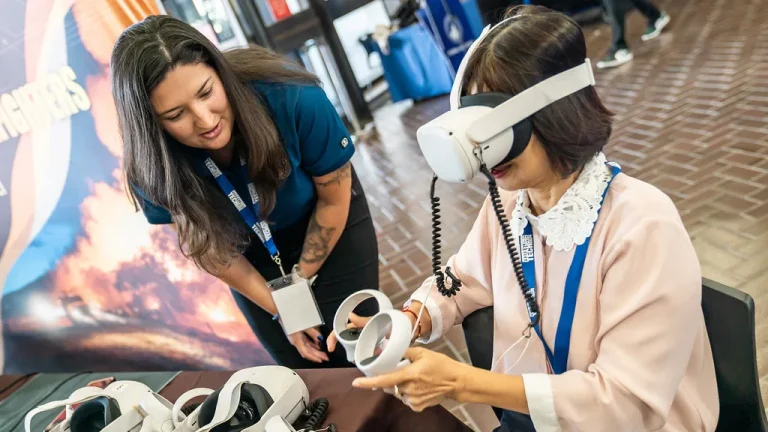 Casque de réalité virtuelle