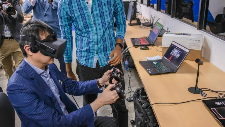 Expérience immersive en réalité virtuelle