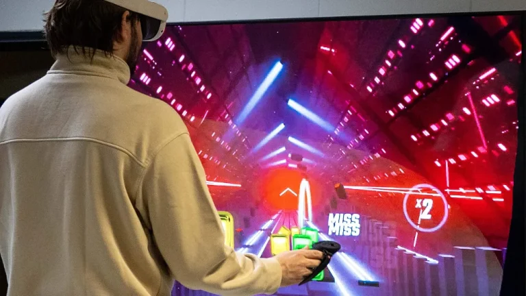 Casque de réalité virtuelle