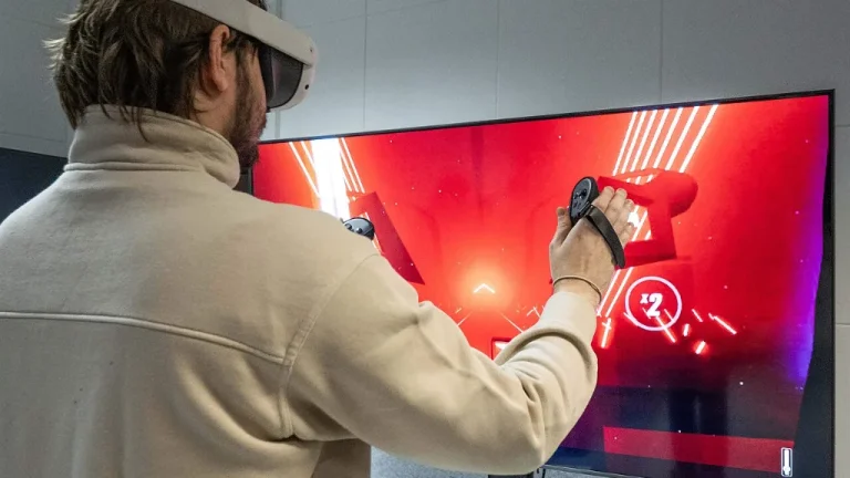 Casque de réalité virtuelle