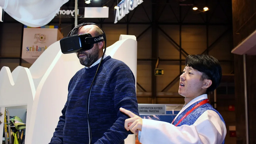 Casque de réalité virtuelle