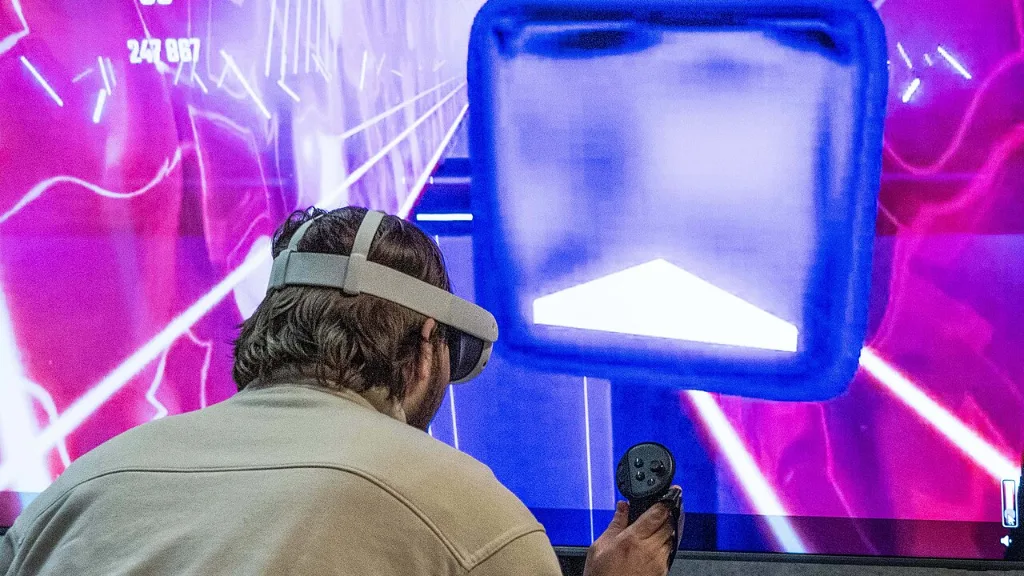 Casque de réalité virtuelle